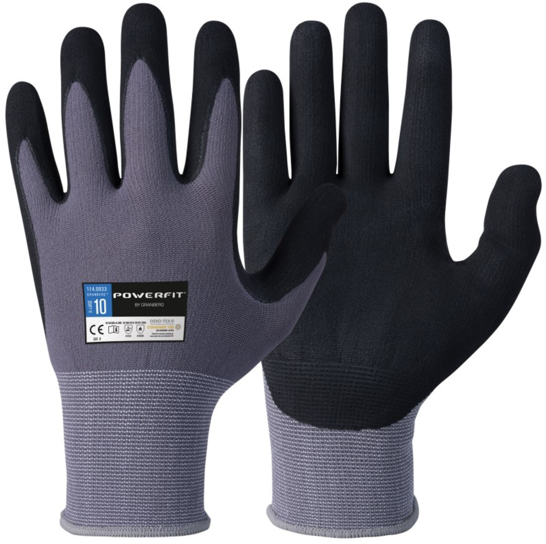 GUANTO NYLON/SPANDEX PALMO SPALMATO NITRILE - SIKURA